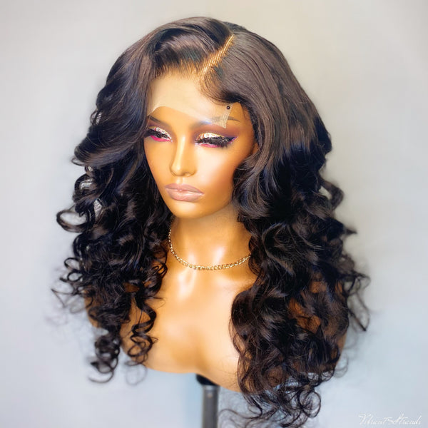 6x6 Deep Wave, Loose Wave, Water wave and Kinky Curly Lace Closure Unit