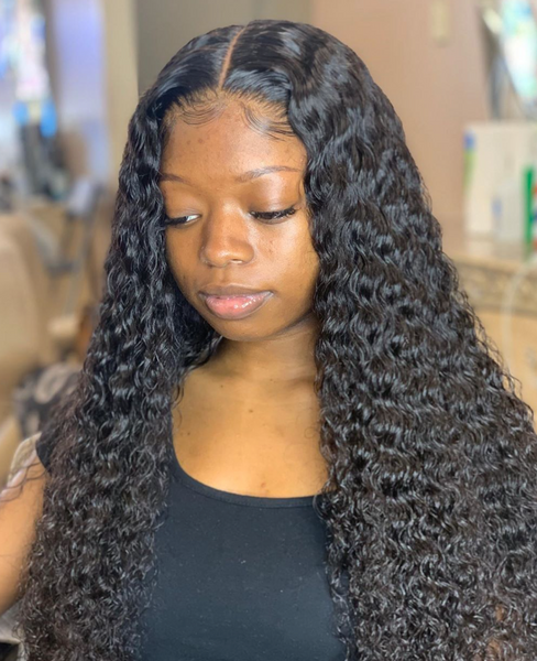 6x6 Deep Wave, Loose Wave, Water wave and Kinky Curly Lace Closure Unit